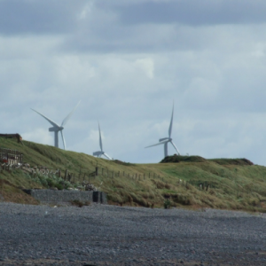 Wind Turbines hidden by Terrain Shielding