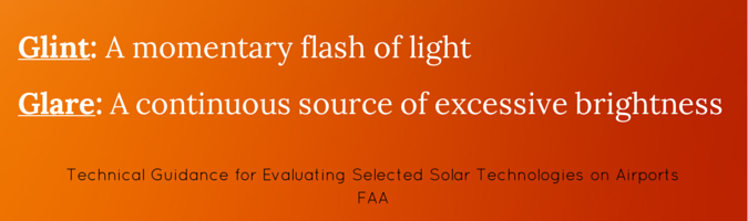 defining glint glare