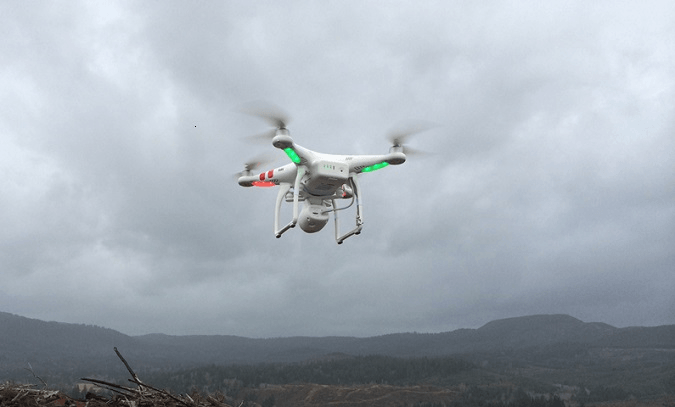 UAV / Drone in Flight