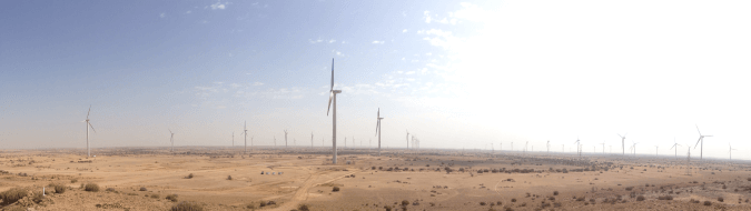 FFCEL Wind Farm in Jhampir, Pakistan