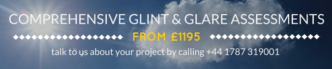 From £1195 - Comprehensive Glint and Glare Assessments are available from Pager Power