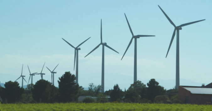 A Wind Farm in France