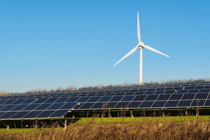 Wind Turbine and Solar Farm, Ireland will rely more on Renewable Technologies in the Future