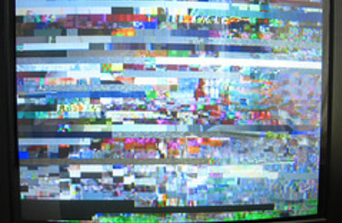 interference on monitor