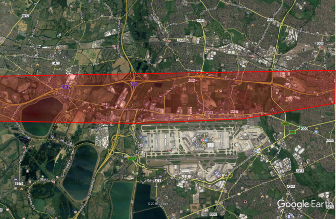 Heathrow runway 3 zoning map