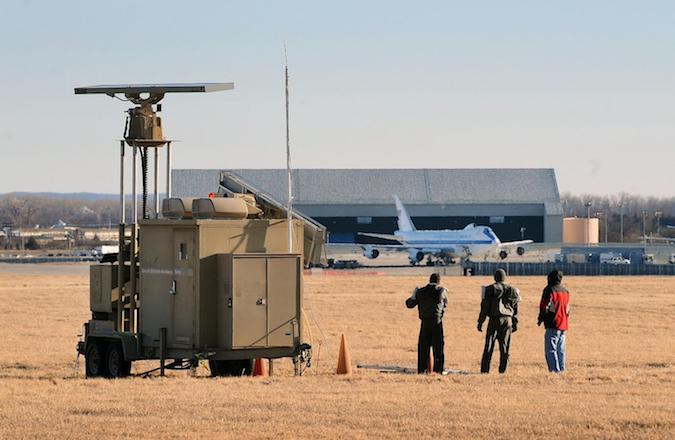 Wind Turbine Lighting Control Radar