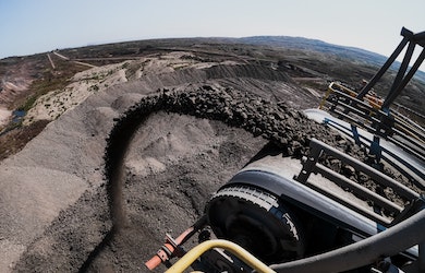 solar coal mine