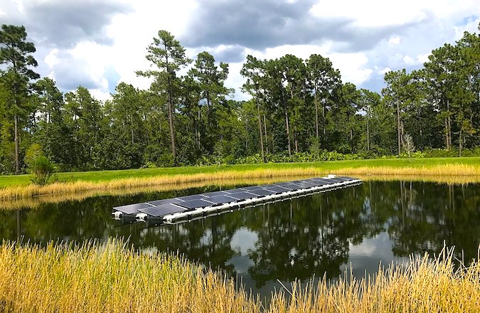 Floating Solar Panels