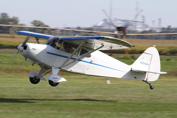 GA aircraft on take-off