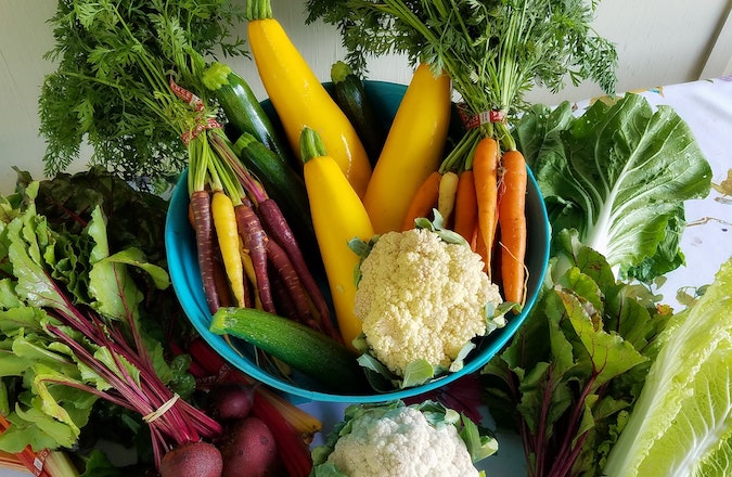 Bowl of vegetables