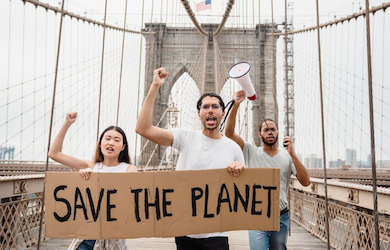 brooklyn bridge protest