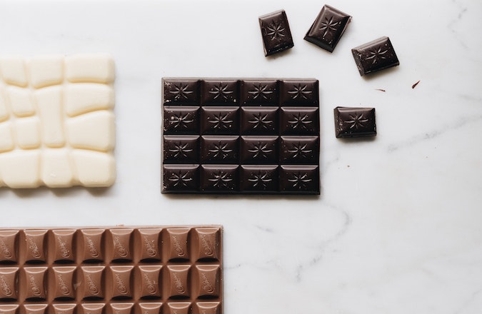 Bars of chocolate