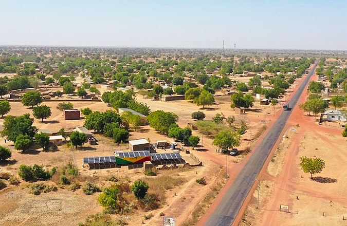 Rural Village in Mali with Mini-grid