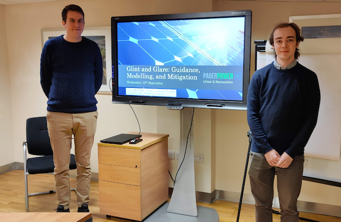 Solar Development Glint and Glare CPD session
