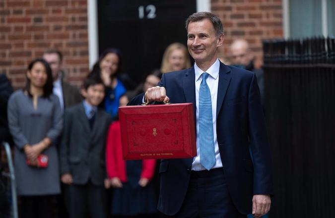 Jeremy Hunt Delivering Spring Budget