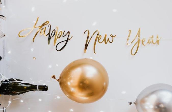 New Year decorations