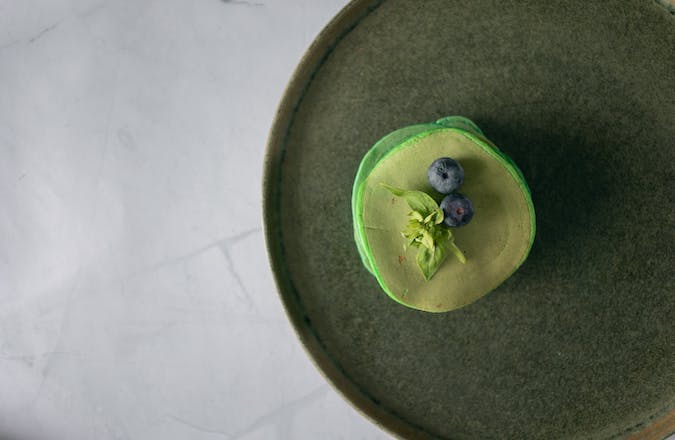 Green pancake
