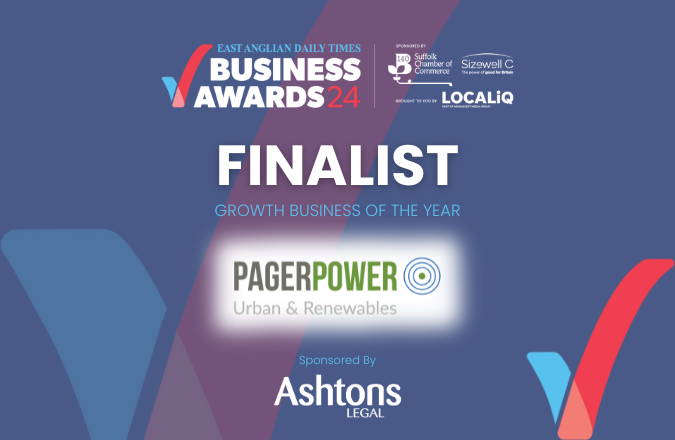 Growth Business Awards pager power