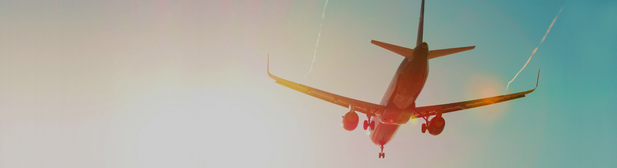 Aviation - plane in the sky