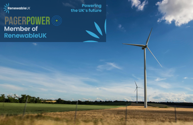 Pager Power member of renewable UK