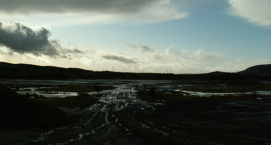 Figure 2: Picture of the coal site prior to the construction of the Westfield Wind Farm