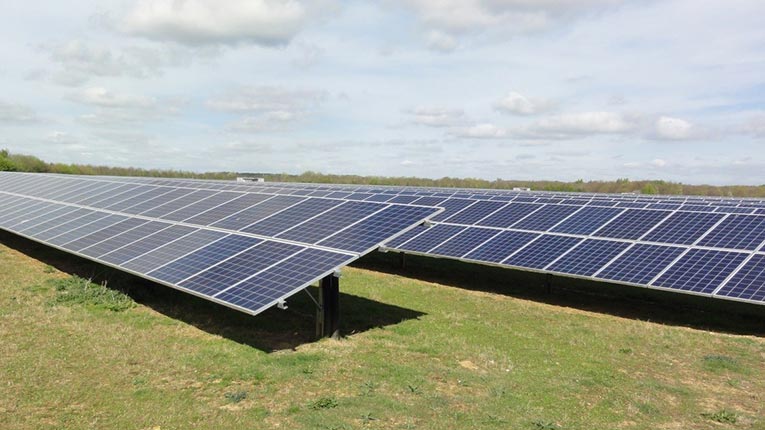 Tullamore Typical solar farm