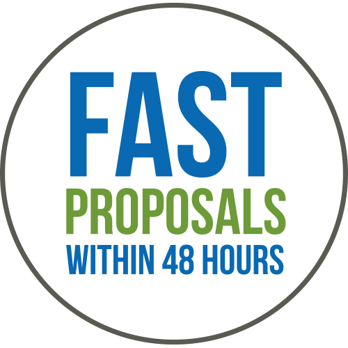 Fast proposals within 48hrs