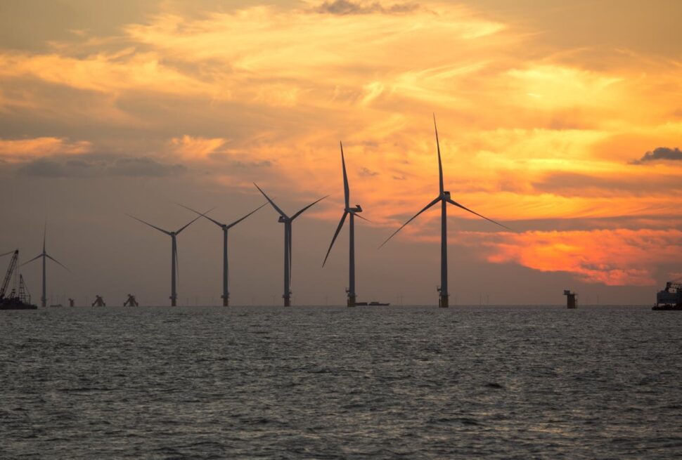 Electric off shore wind farm