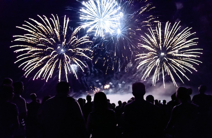 Fireworks and Flight Paths