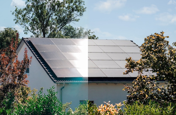 anti-glare solutions solar panels